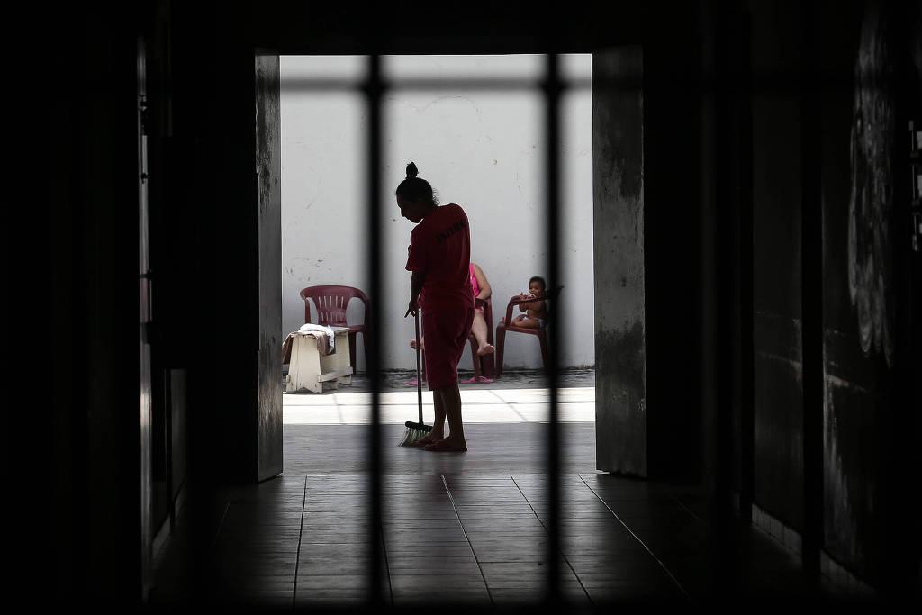 Presidio feminino no complexo penitenciário de Pedrinhas, em São Luís (MA)