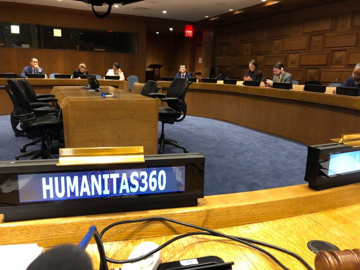 Humanitas360 presenta cooperativa de reclusos durante un evento de Naciones Unidas en Nueva York