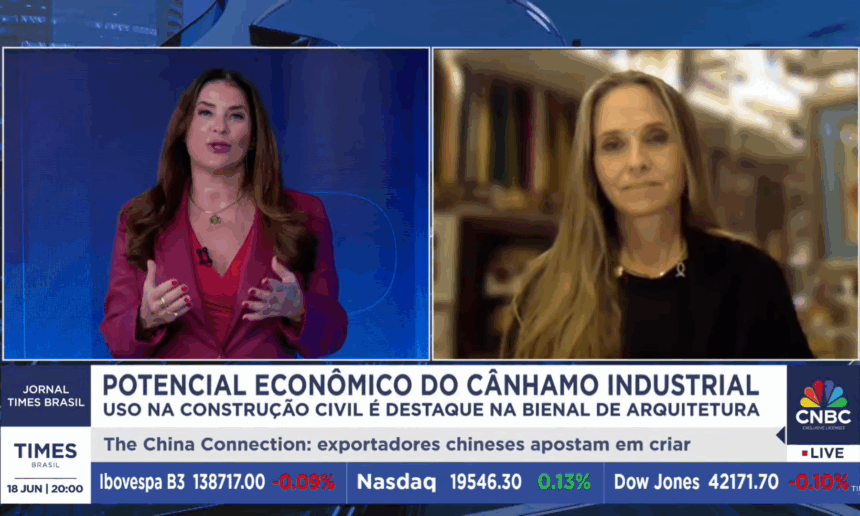 Patrícia Villela Marino fala à Times Brasil sobre potencial do Cânhamo no país e instalação do H360 em Veneza