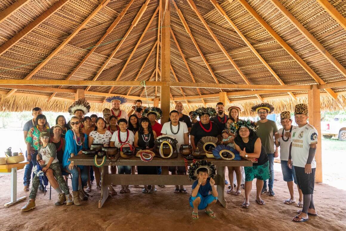 H360 visita la comunidad Paiter Surui en Cacoal, Rondônia