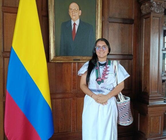 Indigenous leader supported by H360, Alejandra Izquierdo is appointed to work at the Colombian Ministry of Foreign Affairs