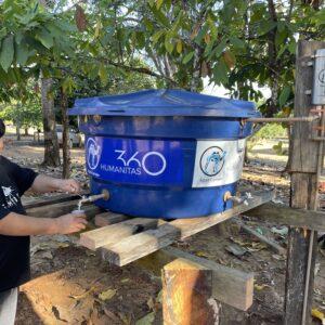 H360 ajuda a levar água potável para indígenas Paiter Suruí em Rondônia