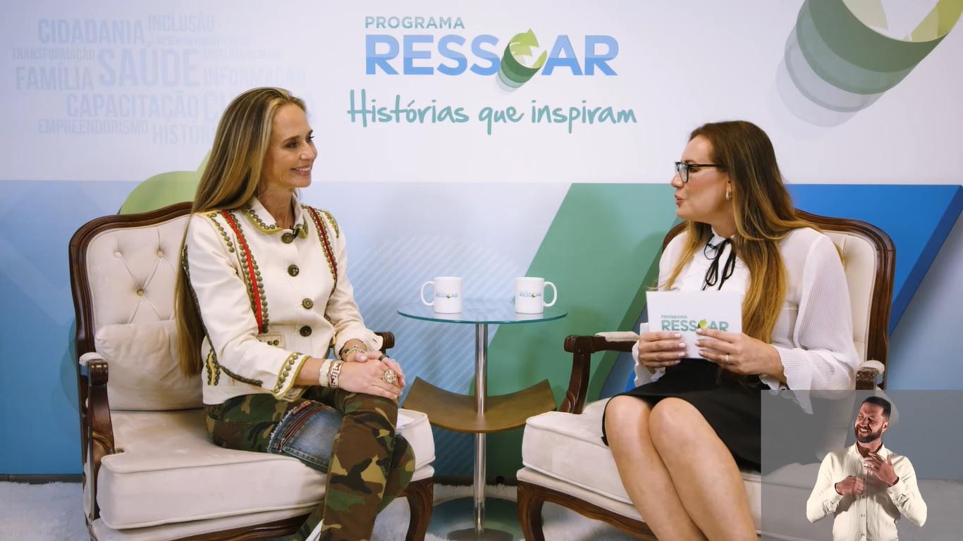 Patrícia Villela Marina é entrevista por Ionice Silva no Programa Ressoar