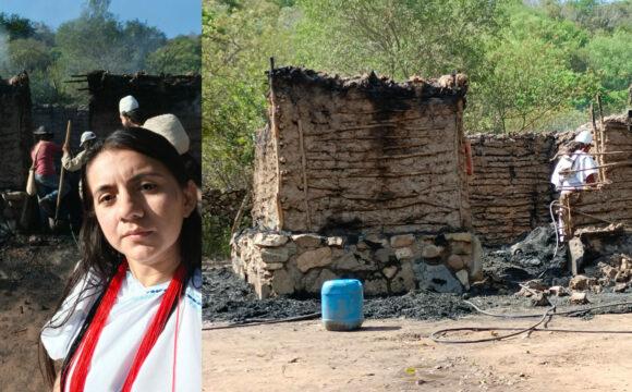 Help Alejandra Izquierdo, the first indigenous woman accepted for a doctorate in Colombia, rebuild her home after a fire