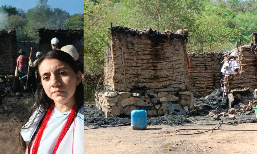 Help Alejandra Izquierdo, the first indigenous woman accepted for a doctorate in Colombia, rebuild her home after a fire