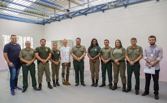 VISITA DA SEAP_01 Humanitas360 inicia trabalho da Cooperativa Cuxá, na Unidade Prisional Feminina de São Luís