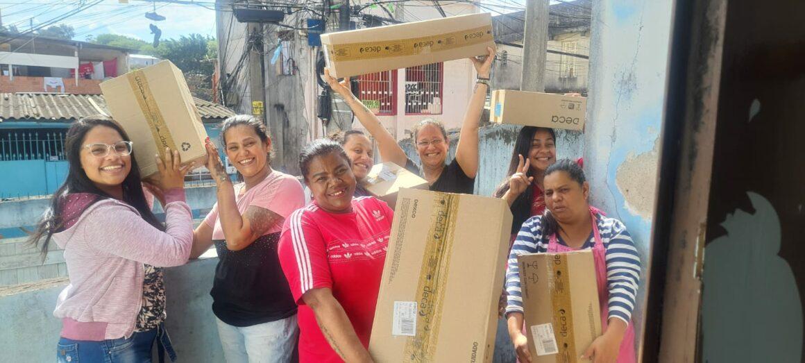 Cooperativa de São Paulo recebe doações da Dexco para reforma de espaço
