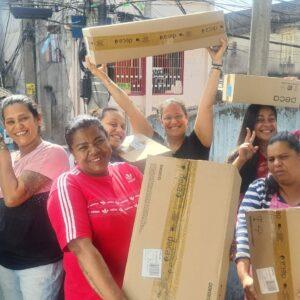 Cooperativa de São Paulo recibe donaciones de Dexco para reformar el espacio