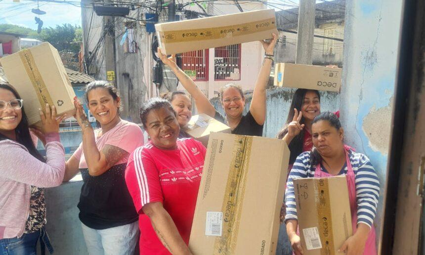 Cooperativa de São Paulo recibe donaciones de Dexco para reformar el espacio